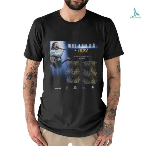 Marco Antonio Solis El Buki World Tour 2023 shirts