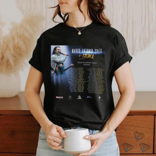 Marco Antonio Solis El Buki World Tour 2023 shirts