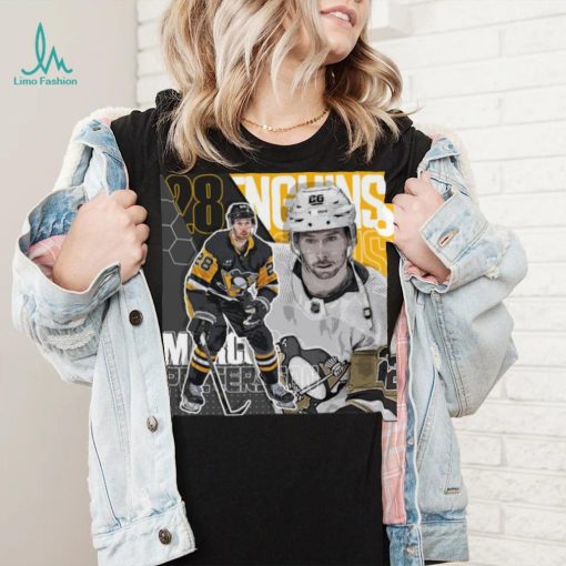 Marcus Pettersson 28 Pittsburgh Penguins hockey player poster shirt