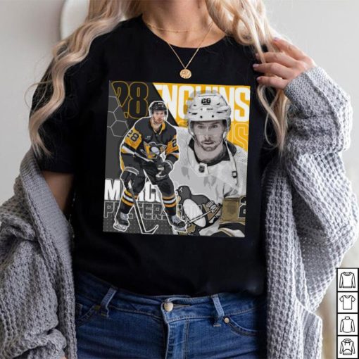 Marcus Pettersson 28 Pittsburgh Penguins hockey player poster shirt