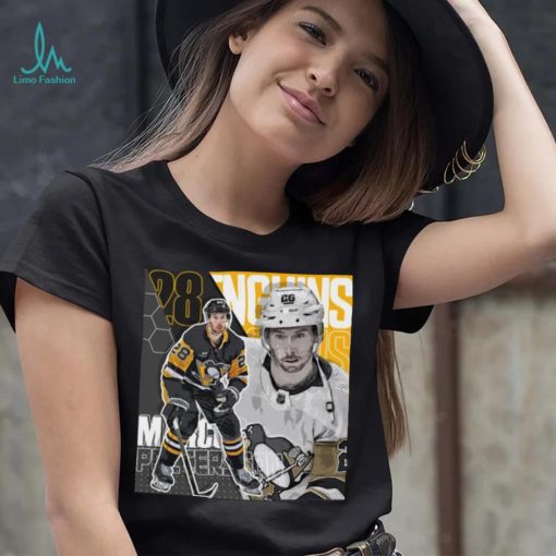 Marcus Pettersson 28 Pittsburgh Penguins hockey player poster shirt