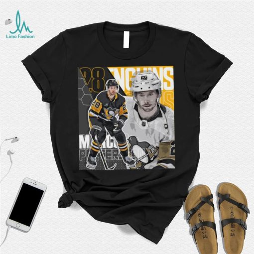 Marcus Pettersson 28 Pittsburgh Penguins hockey player poster shirt