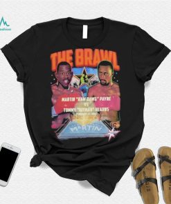 Marvothareal The Brawl Martin Raw Dawg Payne Vs Tommy Hitman Hearns Long Sleeve T Shirt