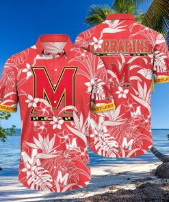 Maryland Terrapins NCAA3 Aloha Tropical Hawaiian Shirt