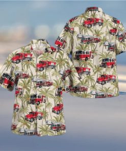 Massachusetts_MiddlebMassachusetts Middleborough Fire Department Summer Aloha And Beach Short hawaiian shirt