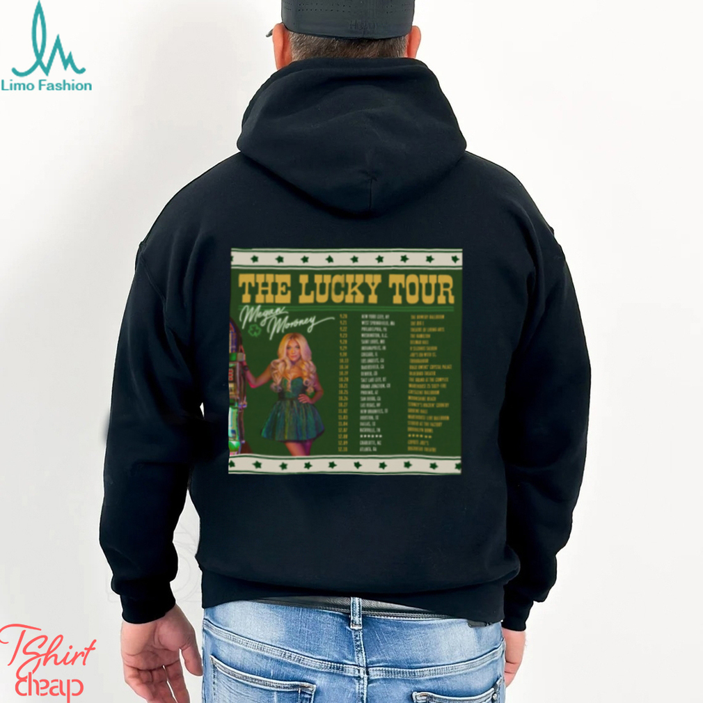 Megan Moroney The Lucky Tour 2023 poster shirt Megan Moroney The Lucky Tour 2023 poster shirt