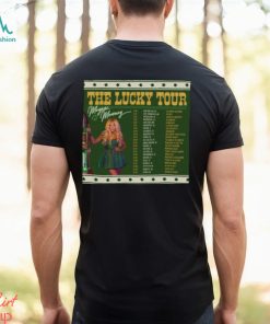 Megan Moroney The Lucky Tour 2023 poster shirt