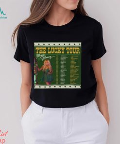 Megan Moroney The Lucky Tour 2023 poster shirt