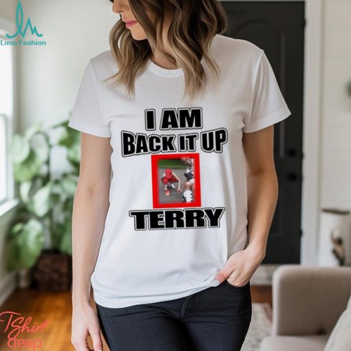 Memphian Terry Davis I am back it up terry photo design t shirt