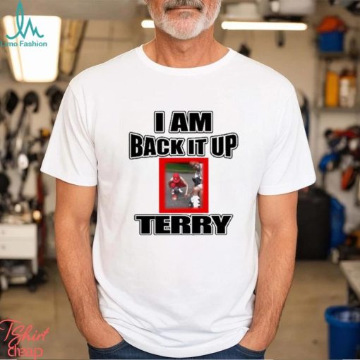 Memphian Terry Davis I am back it up terry photo design t shirt