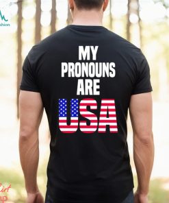 Men’s My Pronouns are USA shirt