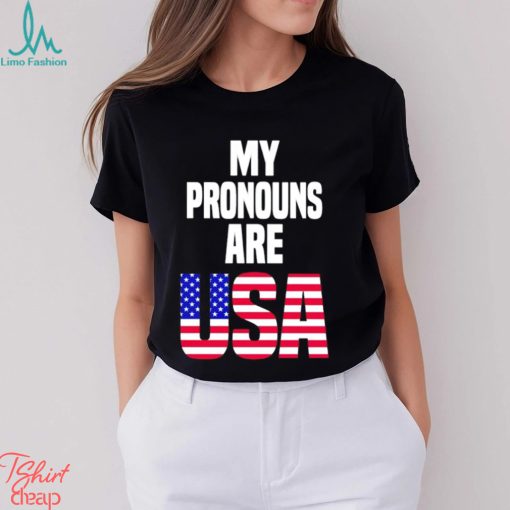 Men’s My Pronouns are USA shirt