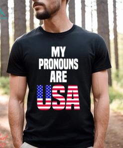 Men’s My Pronouns are USA shirt