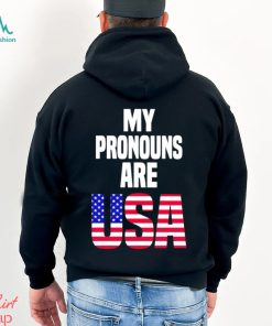 Men’s My Pronouns are USA shirt