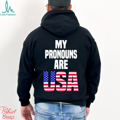 Men’s My Pronouns are USA shirt