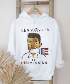 Men’s Travis Scott Censorship is Unamerican shirt