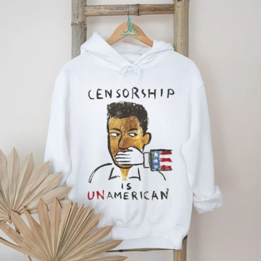 Men’s Travis Scott Censorship is Unamerican shirt