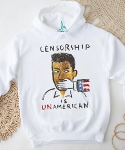 Men’s Travis Scott Censorship is Unamerican shirt