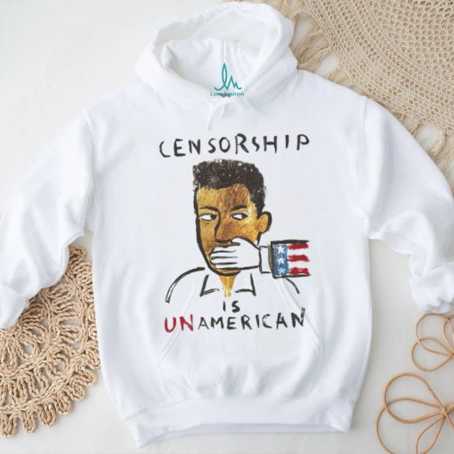 Men’s Travis Scott Censorship is Unamerican shirt