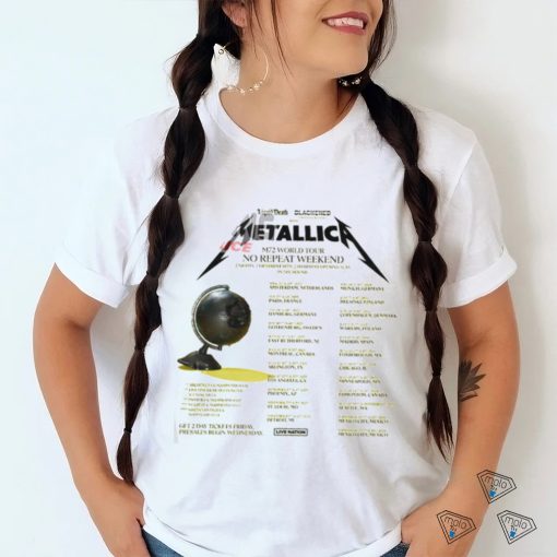 Merch Metallica New Album Shirt Metallica World Tour 2023 T Shirt