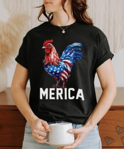 Merica Chicken USA Flag Independence Day Chicken Classic T Shirt