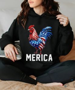 Merica Chicken USA Flag Independence Day Chicken Classic T Shirt