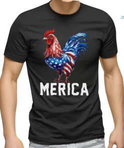 Merica Chicken USA Flag Independence Day Chicken Classic T Shirt