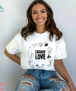 Mermaid choose love Amybeth choose love art shirt