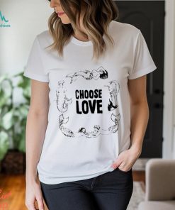 Mermaid choose love Amybeth choose love art shirt