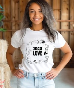 Mermaid choose love Amybeth choose love art shirt