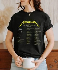 Metallica Rock Band M72 World Tour 2023 Merch Metallica M72 World Tour No Repeat Weekend Shirt Metallica World Tour 2023 2024 Setlist T Shirt