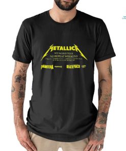 Metallica Album Song And Tour 2023 2024 Merch, Metallica Skull 72 Seasons  Shirt, Metallica M72 World Tour No Repeat Weekend 2023 2024 Tickets T Shirt  - Limotees