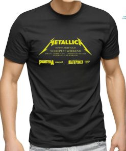 Metallica Rock Band M72 World Tour 2023 Merch Metallica M72 World Tour No Repeat Weekend Shirt Metallica World Tour 2023 2024 Setlist T Shirts