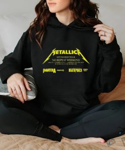 Metallica Rock Band M72 World Tour 2023 Merch Metallica M72 World Tour No Repeat Weekend Shirt Metallica World Tour 2023 2024 Setlist T Shirts