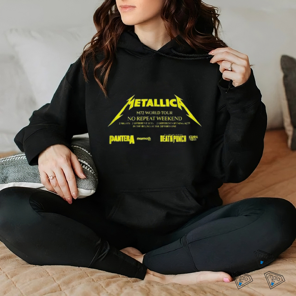 Tour 20232024 Metallica M72 T-shirt Metallica Shirt 