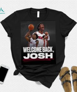 Miami Heat Welcome Back Josh Shirt