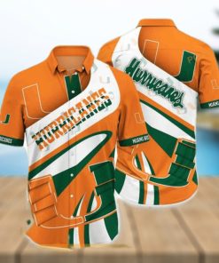 Miami Hurricanes Funny Hawaiian Shirt