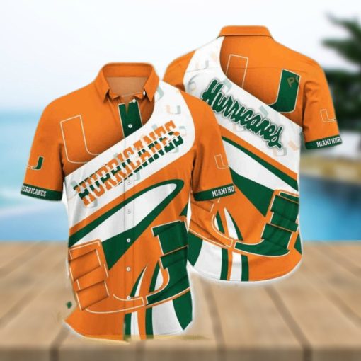 Miami Hurricanes Funny Hawaiian Shirt