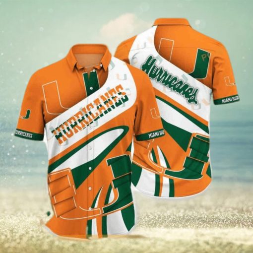 Miami Hurricanes Funny Hawaiian Shirt