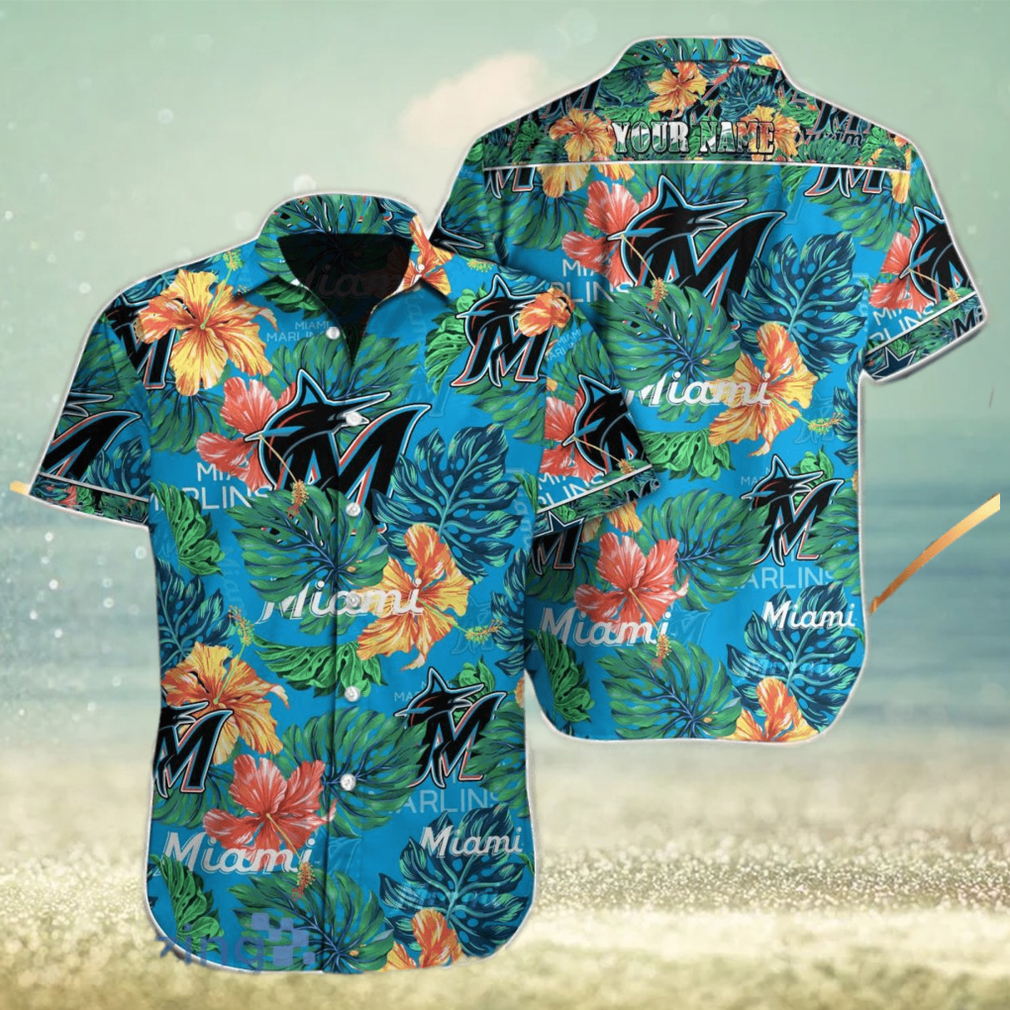 Miami Marlins MLB 2023 Hawaiian Shirt Gift For Men And Women