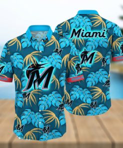 Miami Marlins MLB Flower Hawaiian Shirt Impressive Gift For Fans