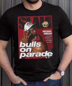 Michael Jordan Chicago Bulls NBA Slam Cover Tee Shirt