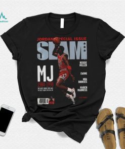 Michael Jordan Chicago Bulls Slam Cover NBA Tee Shirt