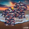 Colorado Avalanche NHL Floral Full Printed 3D Hawaiian Shirt