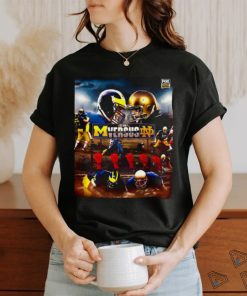 Michigan Wolverines vs Notre Dame 2023 CFB Show Offensive Line Shirt