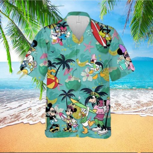 Mickey And Friend hawaiian Shirt