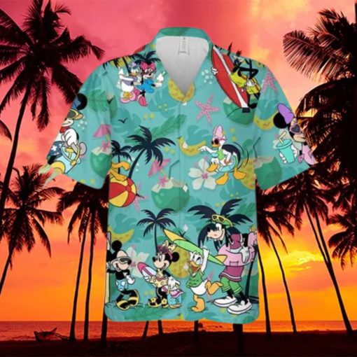 Mickey And Friend hawaiian Shirt