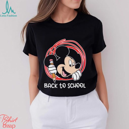 Mickey Back To School SVG Disneyland School Shirt