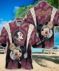 Mickey Lovers NCAA Florida State Seminoles Hawaiian Shirt Beach Gift For Friend