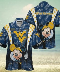 Mickey Mouse Disney NCAA West Virginia Mountaineers Hawaiian Shirt